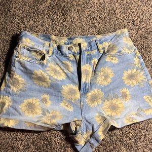 Sunflower shorts from American Eagle